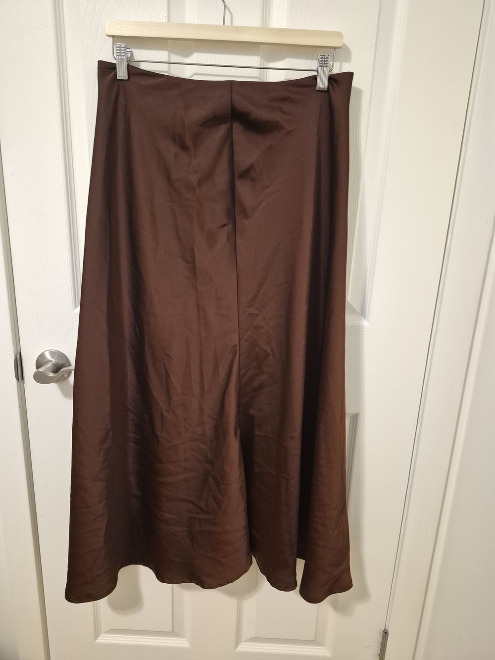 H&M Brown Maxi A-Line Skirt